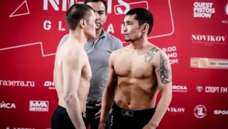 Казахстанский боец Жумагулов нокаутировал россиянина на Fight Nights Global