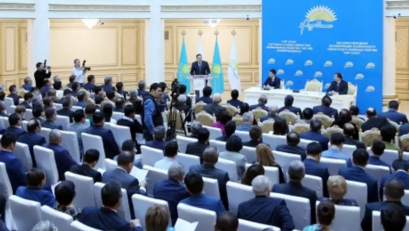 Н. Ногаев назначен председателем Атырауского областного филиала партии «Н&#1201;р Отан»