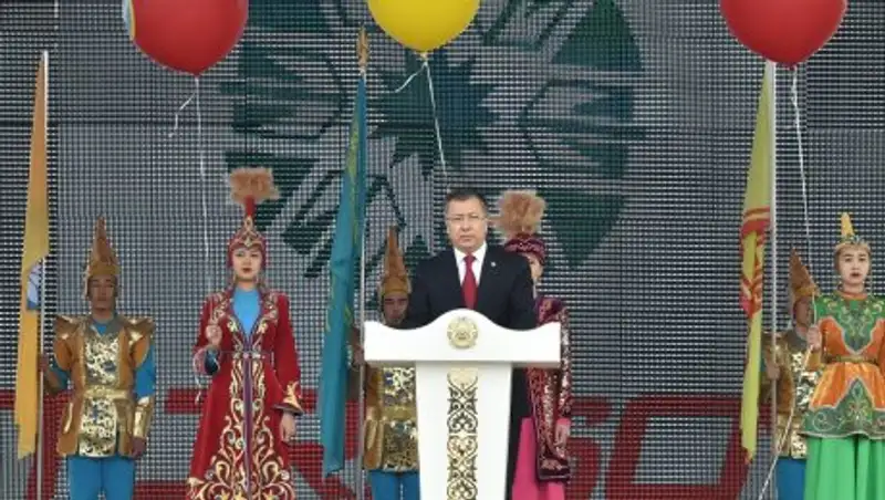 О&#1178;О-да «Т&#1199;ркістан-т&#1199;ркі &#1241;леміні&#1187; м&#1241;дени астанасы» жылыны&#1187; ашылу салтанаты &#1257;тті