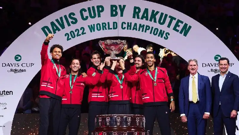 Канадские теннисисты впервые стали обладателями Кубка Дэвиса