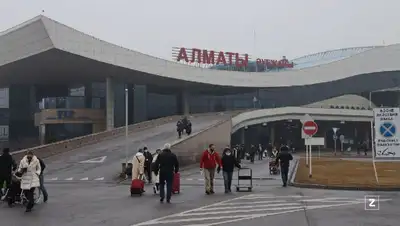 Аэропорт в городе Алматы, фото - Новости Zakon.kz от 21.01.2022 14:07