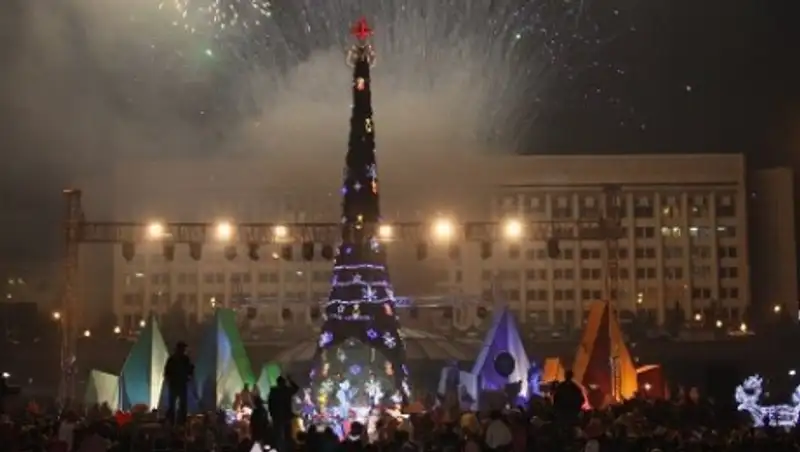 Новый год в Алматы пройдет без снега