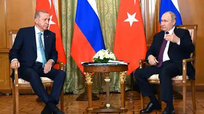 Переговоры Путина и Эрдогана начались в Сочи
