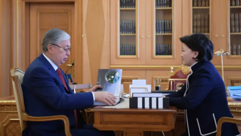 Раимкулова доложила Токаеву о мерах по развитию туризма