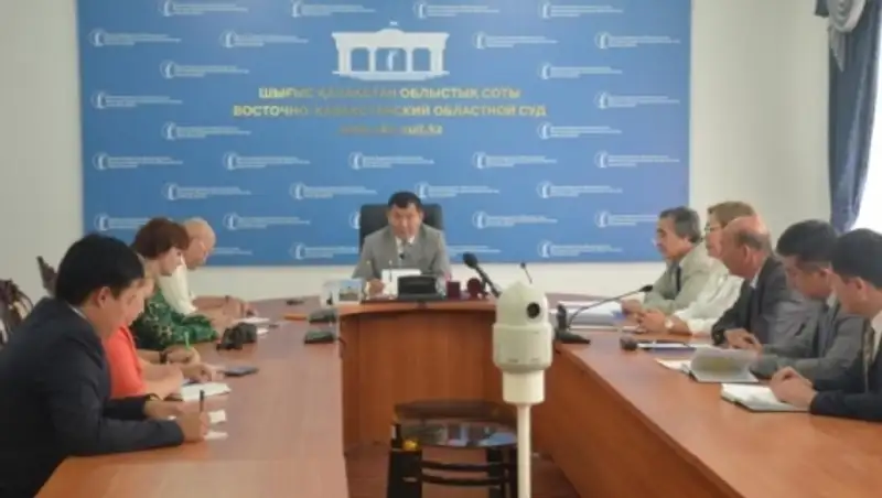 В областном суде ВКО подведены итоги работы за первое полугодие 2015 года