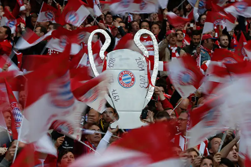 «Бавария» выиграла Лигу чемпионов, фото - Новости Zakon.kz от 26.05.2013 15:00