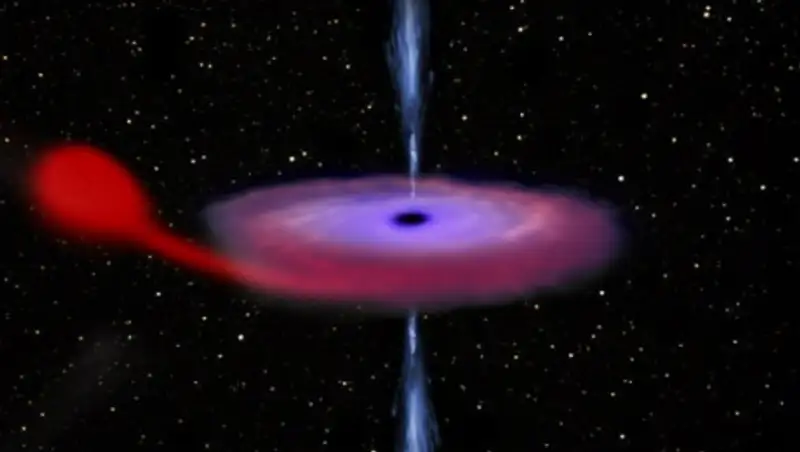Черная дыра-монстр проснулась спустя 26 лет