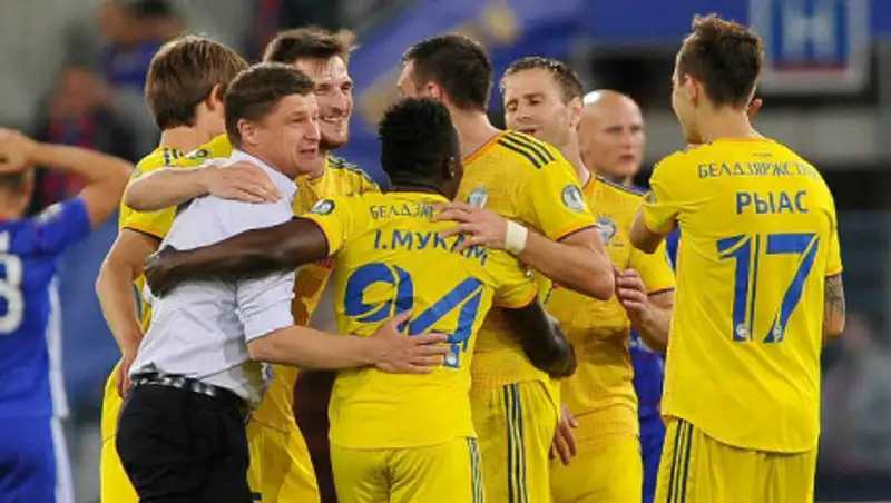 "Астана" одолела БАТЭ в матче Лиги Европы - 3:0