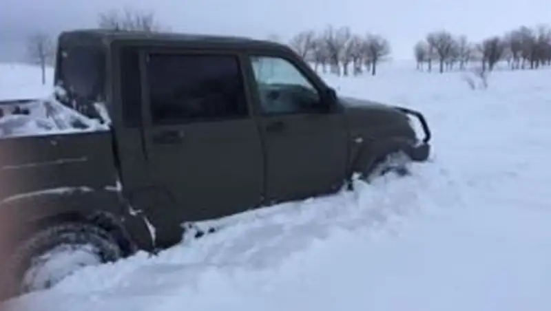 Буран оставил жителей ЗКО без продуктов