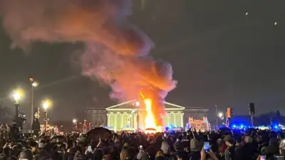 митинг, фото - Новости Zakon.kz от 18.03.2023 01:50