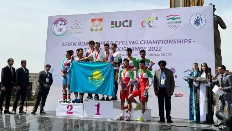 Казахстанцы стали лучшими на Чемпионате Азии по велоспорту