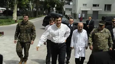 Бывший президент Грузии, фото - Новости Zakon.kz от 20.11.2021 07:00