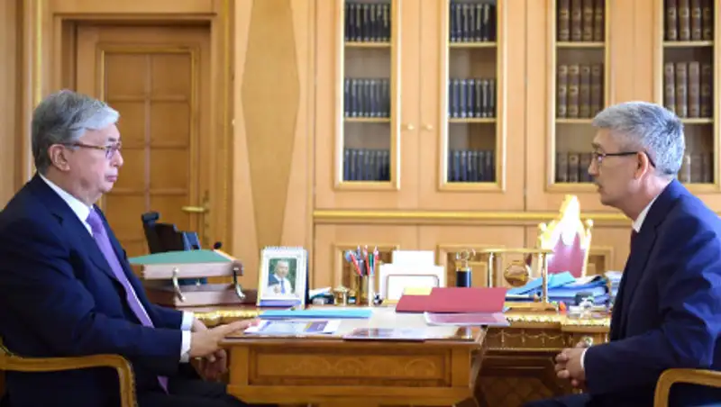 Аким Мангистауской области отчитался перед Токаевым