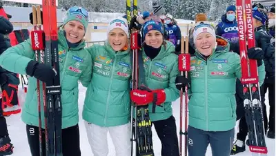 Лыжный спорт Пекин Ковид-19 , фото - Новости Zakon.kz от 26.01.2022 18:04