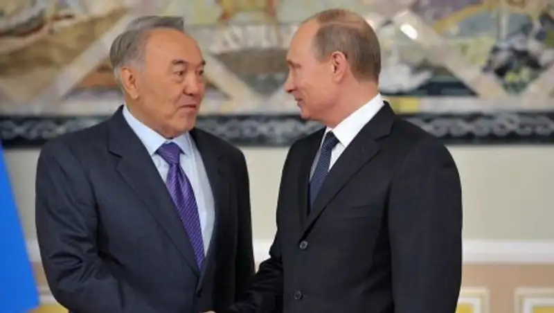 Назарбаев и Путин обсудили итоги встречи в Минске