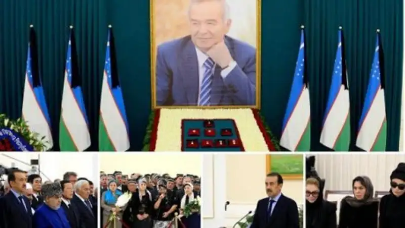 Масимов опубликовал фото церемонии прощания с Исламом Каримовым
