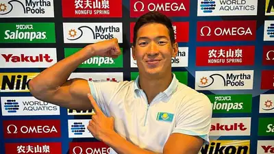 Пловец Адильбек Мусин установил новый рекорд Казахстана