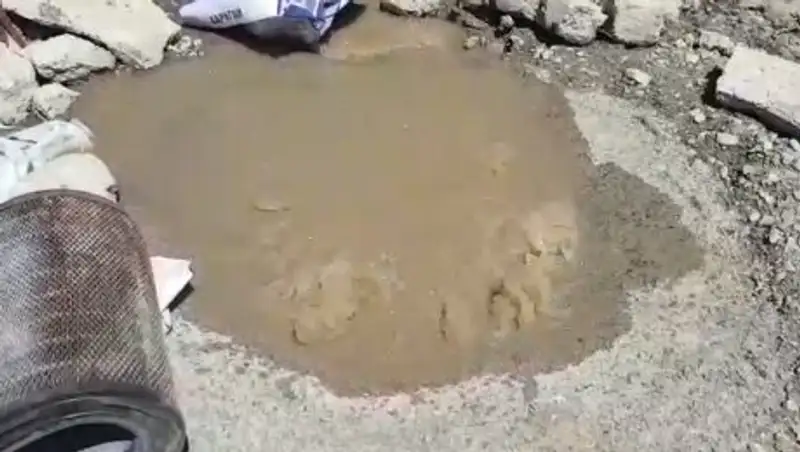 Огороды алматинцев затопили сточные канализационные воды