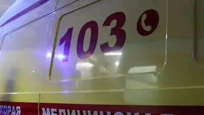 В Темиртау водитель лишился ноги в результате столкновения трех большегрузов 