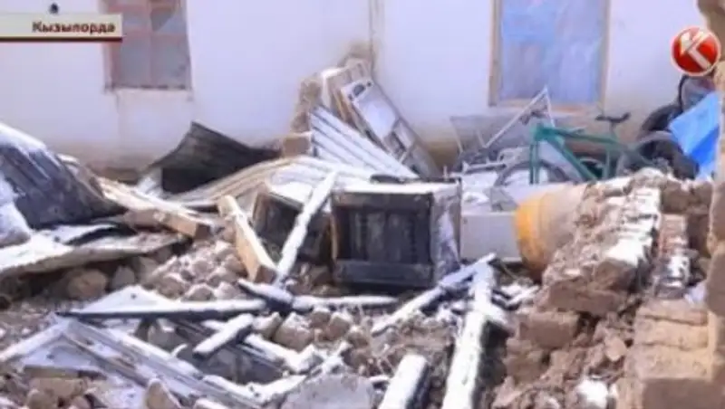 На окраине Кызылорды прогремел взрыв