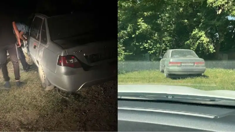 Двух угонщиков задержали в Алматы