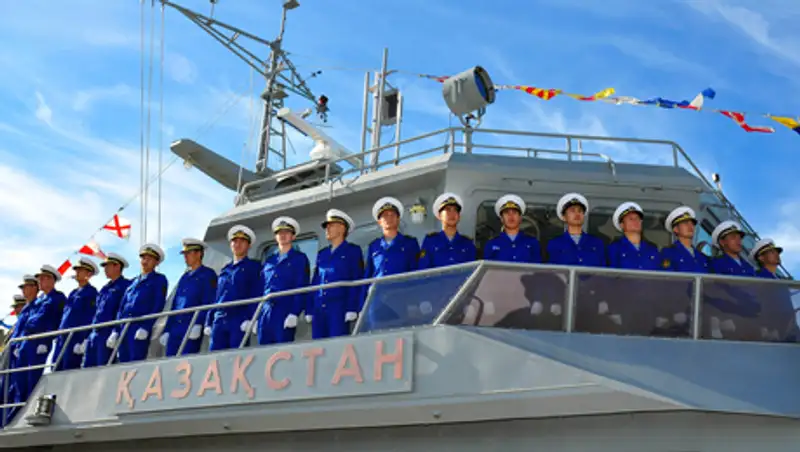 На Каспии завершились военно-морские учения ВМС Казахстана и России