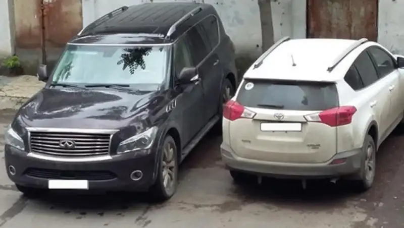 В Кыргызстане задержали угнанные в России автомобили бизнес-класса