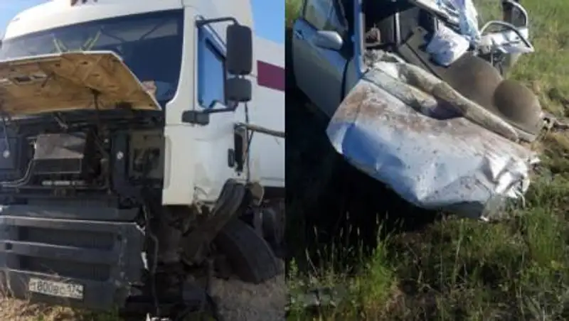 Трое скончались, двое пострадали в страшном ДТП в Актюбинской области