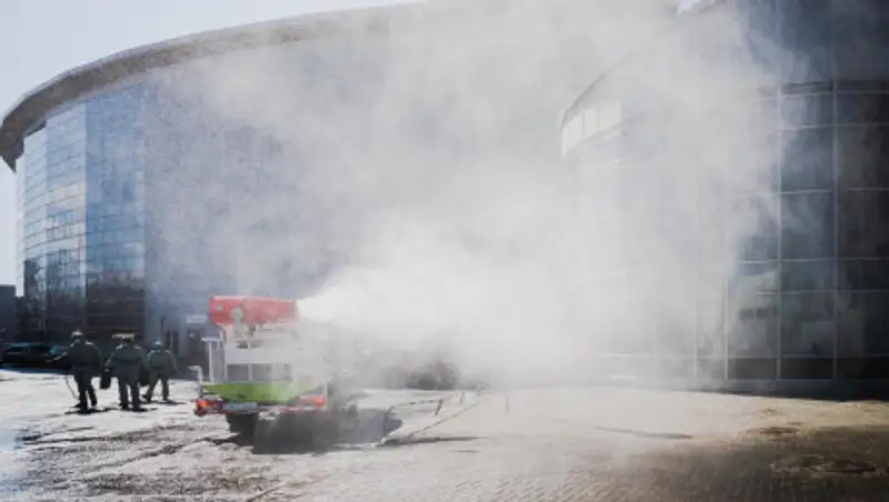 Более 2,8 тыс. многоквартирных жилых домов продезинфицировано в Нур-Султане