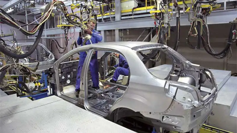 Объем производства в автомобилестроении вырос в 12 раз по сравнению с 2008 годом
