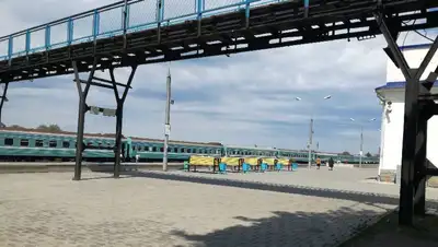 покровительство АФМ поезда, фото - Новости Zakon.kz от 12.08.2022 15:31