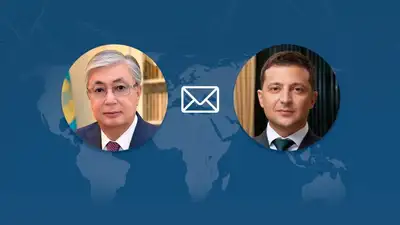 Токаев направил телеграмму Зеленскому, фото - Новости Zakon.kz от 24.08.2023 13:56