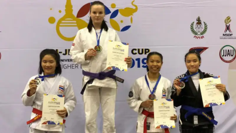 Все казахстанские участники стали чемпионами на международном турнире по джиу-джитсу