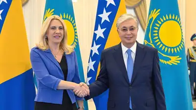 Касым-Жомарт Токаев встретился с еще одним важным гостем, фото - Новости Zakon.kz от 09.06.2023 13:49