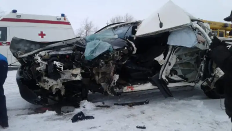 Страшное ДТП в ЗКО – четверо пострадавших