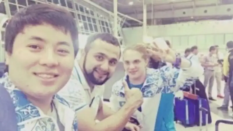 Вторая группа казахстанских штангистов улетела в Рио-де-Жанейро