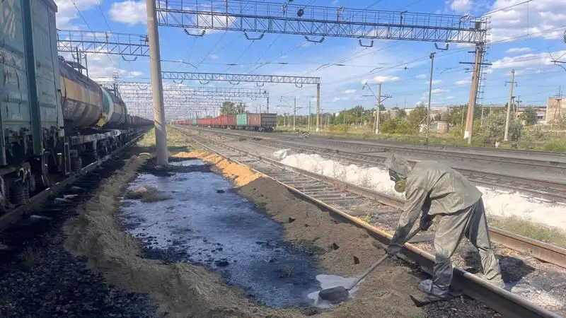 Экологи рассказали о состоянии воздуха после разлива серной кислоты в Экибастузе