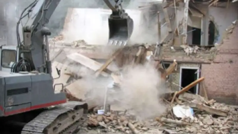 Решено снести дом, пострадавший при взрыве природного газа в Шымкенте