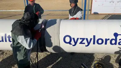 "Строительство магистрального газопровода "Сарыарка"., фото - Новости Zakon.kz от 09.10.2019 17:11