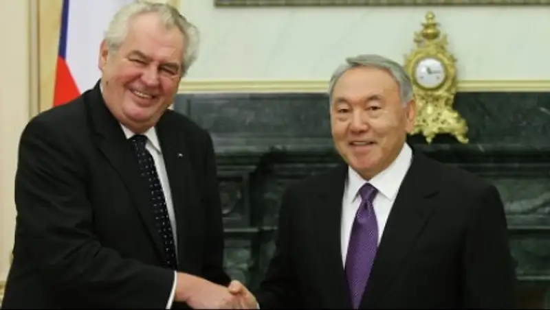 Назарбаев предложил создавать казахстанско-чешские СП в Казахстане