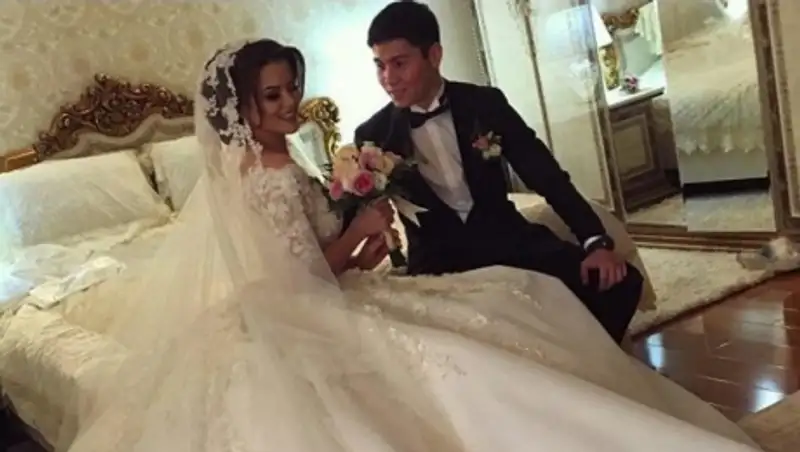 15 фото со свадьбы капитана алматинского "Кайрата" Бауыржана Исламхана