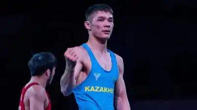 Казахстанский борец Мейржан Шермаханбет стал серебряным медалистом Азиады, фото - Новости Zakon.kz от 04.10.2023 16:29