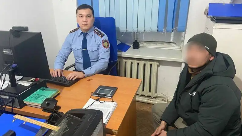 Полицейские Кызылординской области нашли убившего лебедя охотника