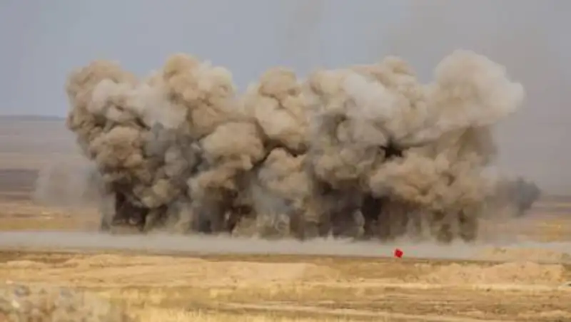 "Танковую карусель" запустили военные  в Жамбылской области