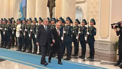 Токаев и Путин встретились в Акорде
