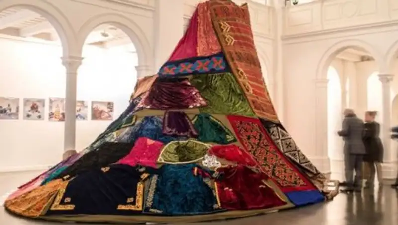 В Берлине открылась выставка казахстанских художниц