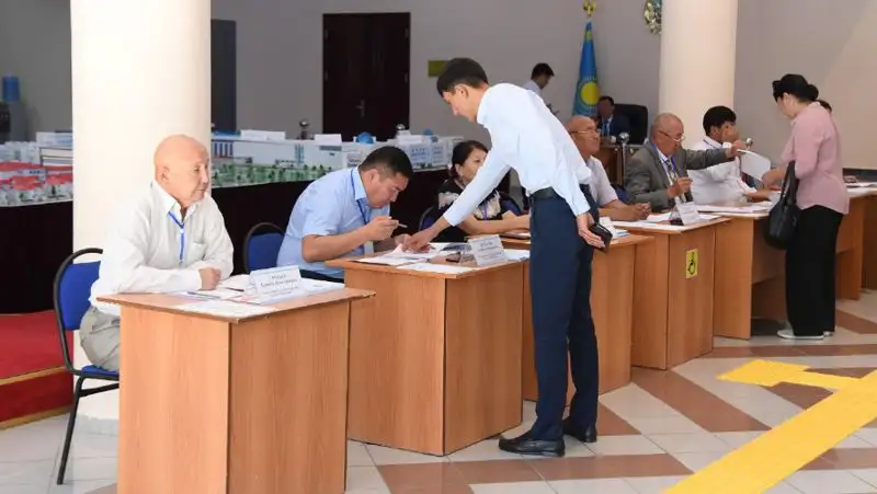 Участие в референдуме, фото - Новости Zakon.kz от 05.06.2022 12:45
