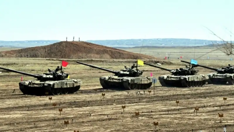 Казахстан остался без медалей в "Танковом биатлоне" на соревнованиях в РФ 