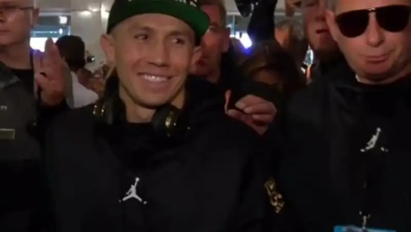 Головкин прибыл в Лас-Вегас на бой с "Канело"