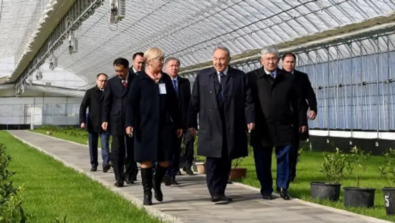 Назарбаев побывал с рабочей поездкой в Кызылординской области